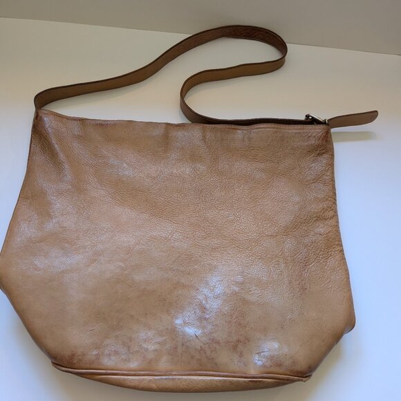 Gorgeous vintage Paola Del Lungo Italian Leather Hobo Shoulder Bag - Picture 3 of 16